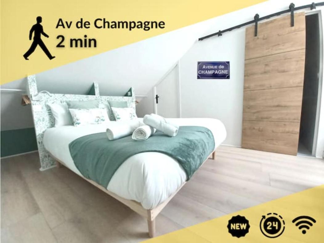#Seasons. 2' From Av Champagne. Design Cocoonig. New Lejlighed Épernay Eksteriør billede